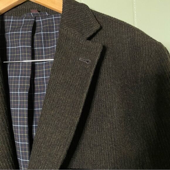 Kroon Life Luxury Levity Wool Mayer Unstructured Sport Coat Blazer Size 44L‎ - Picture 2 of 12